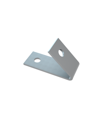 Уголок c острым углом 135 гр. с двумя отверстиями КМ-профиль (USG135-2) в Муроме Аксессуары для лотков Pintop.ru