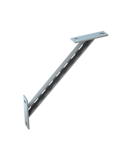 Укосина для консолей 400 мм КМ-Профиль (UK400) в Муроме Аксессуары для лотков Pintop.ru