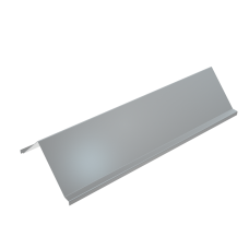 Крышка лотка двускатная 300х1,5 L3000 мм HD85 КМ-профиль (KLZ300-1.5-3000 HD85)