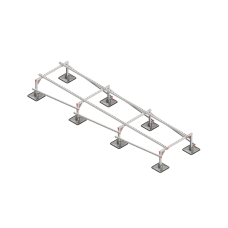 Опорная конструкция для установки оборудования TECHNORAPTOR STEELFOOT 1000х4000 HD КМ-профиль (KM-TR-STF-SSEI-1000-4000 HD)