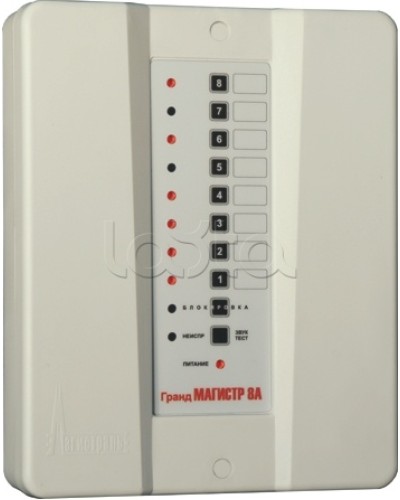 Прибор приемно-контрольный охранно-пожарный немодульного типа Магистраль Гранд МАГИСТР 1А в Муроме Приемно-контрольные приборы Pintop.ru