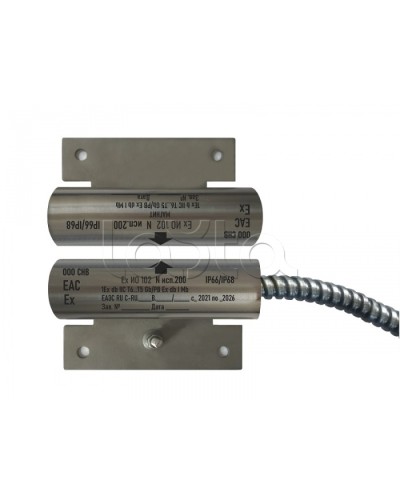 Извещатель охранный точечный магнитоконтактный взрывозащищённый Магнито-контакт Ех ИО102 N исп.200 вывод с магнитом М-100 1Ex d IIC T6 Gb / РB Ex d I Mb в Муроме Извещатели охранные (Ex) Pintop.ru