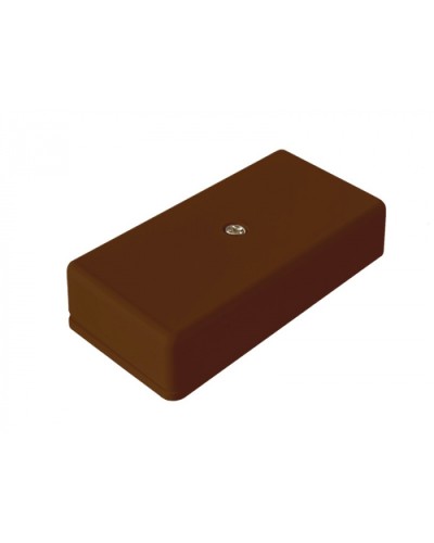 Ультракомпактная соединительная коробка КС-701 ЭСТЕТ (коричневый) Магнито-Контакт в Муроме Распределительные коробки Pintop.ru