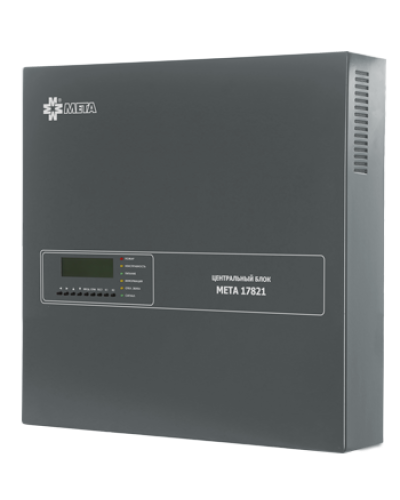 Блок центральный cистемы речевого оповещения МЕТА 17820 в Муроме Система оповещения и трансляции Мета Pintop.ru