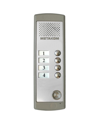 Блок вызова домофона Метаком MK4-K-TMV в Муроме Блоки вызова многоабонентные Pintop.ru