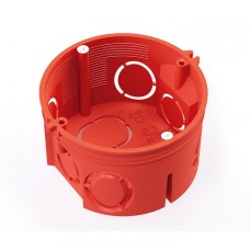 Коробка установочная безгалогенная (HF) 68х42 с саморезами без соединителя (245шт/кор) Промрукав (80-0501 С)