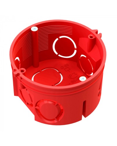 Коробка установочная 80-0501См (HF) 68х42 с саморезами без соединителя (8шт/уп) Промрукав (80-0501См) в Муроме Распределительные коробки Pintop.ru