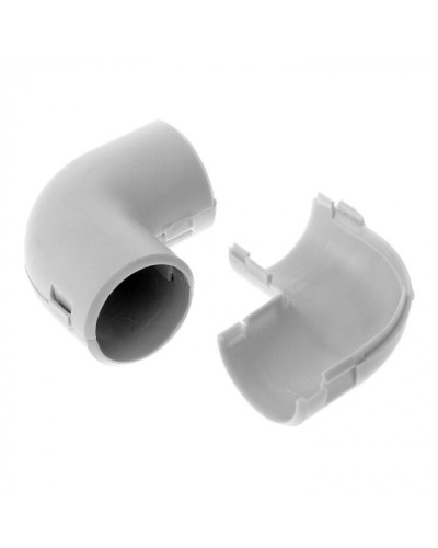 Соединитель угловой разборный д20 (50 шт/уп) Промрукав PR.07520 в Муроме Повороты, муфты, тройники Pintop.ru