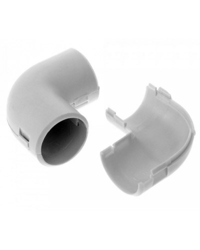 Соединитель угловой разборный д25 (5шт/300шт уп/кор) Промрукав (PR.07525м) в Муроме Повороты, муфты, тройники Pintop.ru