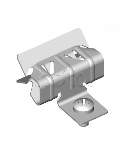 Зажим балочный 15-20 мм с отгибом и винтом М6х9 Промрукав (PR08.5848) в Муроме Аксессуары для лотков Pintop.ru