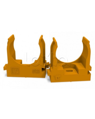 Крепеж-клипса для труб для монтажного пистолета оранжевая д25 (100шт/700шт уп/кор) Промрукав (PR13.0153) в Муроме Держатели, клипсы, скобы Pintop.ru