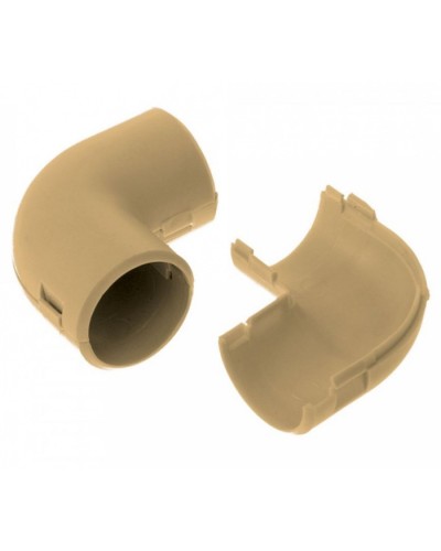 Соединитель угловой разборный сосна д25 (5шт/300шт уп/кор) Промрукав (PR13.0245) в Муроме Повороты, муфты, тройники Pintop.ru