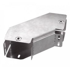 Угол горизонтальный 90 градусов с крышкой Стандарт 100х80 Промрукав (PR16.0412)