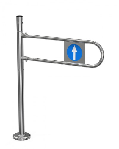 Калитка Ростов-Дон К11М лв ХРОМ (без дуги) Ростов-Дон в Муроме Калитки Pintop.ru