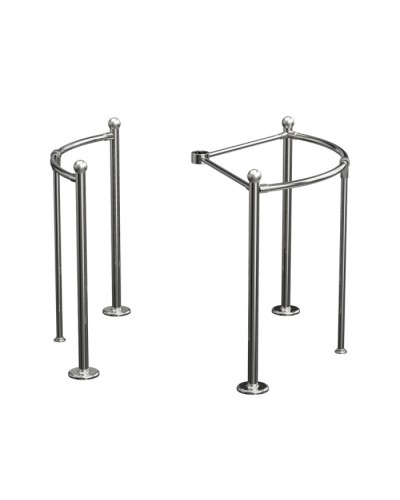 Ограждение Ростов-Дон Ол-р (Хром) ЛЮКС (0091) в Муроме Ограждения Pintop.ru