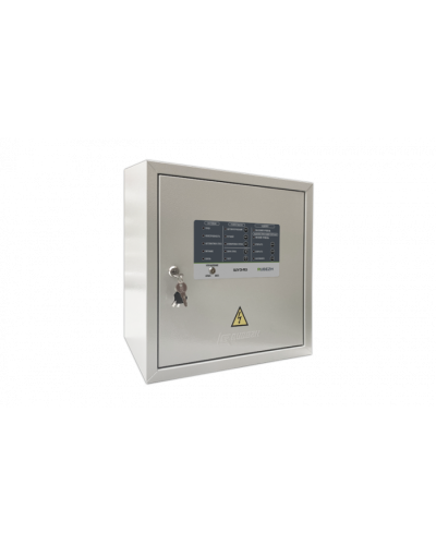 Шкаф управления адресный Рубеж ШУН/В-15-00-R3 IP54 в Муроме Адресная система пожарной сигнализации РУБЕЖ Pintop.ru