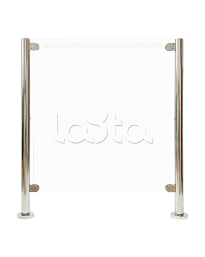 RUBEZH STRAZH Стойка вертикальная СВУ-1Н (стекл.) в Муроме Ограждения Pintop.ru