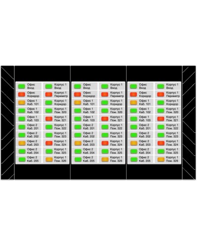 Блок индикации состояний и управления Сигма - ИС ИД-БИС-М в Муроме Адресная система пожарной сигнализации Сигма-ИС Pintop.ru