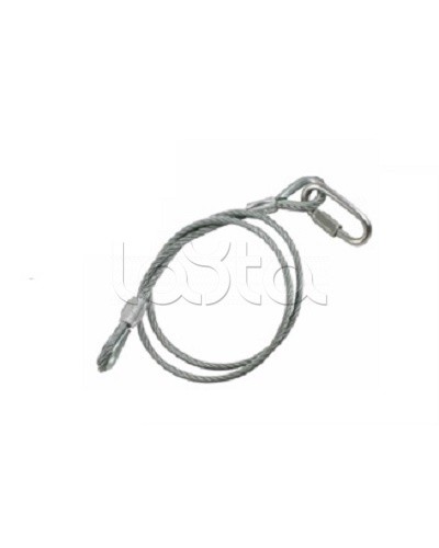 Спектрон-СК-М - Страховочный комплект из из оцинкованной стали предназначен для дополнительного страховочного крепления ИПП в Exd оболочке во время монтожа и эксплуатации. Комплектация: трос, карабин-2шт. в Муроме Монтажные материалы Pintop.ru