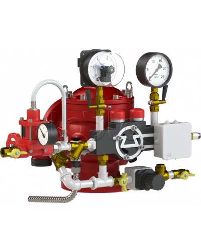 Узел управления спринклерный воздушный с электроклапаном Спецавтоматика УУ-С150/1,6Вз (Э24)-ВФ.О4-01 в Муроме Дополнительное оборудование пожаротушения Pintop.ru