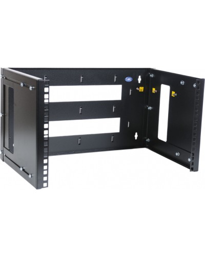 Кронштейн телекоммуникационный настенный 3U ЦМО КНО-М-3U-9005 в Муроме Кронштейны для сетевого оборудования Pintop.ru