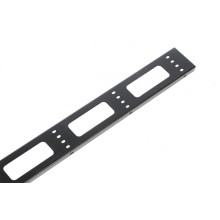 Органайзер кабельный вертикальный для стойки внешний с окнами 49U ЦМО ВКО-СТК-49-9005