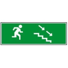 Табло ВИСТЛ Молния-12 "Человек вниз по лестнице направо"