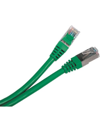 Патч-корд RJ45-RJ45, 4 пары, STP, кат.5е, LSZH (10м) Hyperline PC-LPM-STP-RJ45-RJ45-C5e-10M-LSZH-GN в Муроме Патчкорды (медные) Pintop.ru