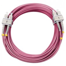 Шнур оптический duplex SC-SC 50/125 mm OM4 20м LSZH Cabeus FOP-50-OM4-SC-SC-20m
