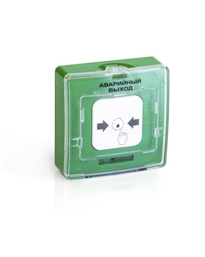 Устройство дистанционного пуска адресное Рубеж УДП 513-11 Аварийный выход (зеленый) прот. R3 в Муроме Адресная система пожарной сигнализации РУБЕЖ Pintop.ru