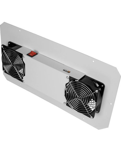 Панель вентиляционная с 2 вентиляторами TLK TLK-FAN2-GY в Муроме Вентиляторные модули Pintop.ru