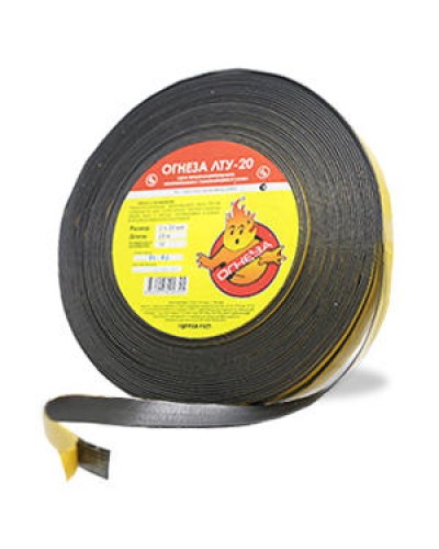 Лента термоуплотнительная ОгнезаОГНЕЗА-ЛТУ 1,5*20 мм., рулон 35 пог.м. в Муроме Дополнительное оборудование пожаротушения Pintop.ru