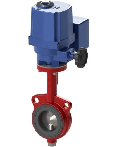 Затвор дисковый Спецавтоматика Зт 80/1,6(Э220М)-Ф.УЗ.1-АН-80 в Муроме Устройства пуска газового пожаротушения Pintop.ru