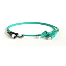 Патч-корд волоконно-оптический Hyperline FC-D2-503-LC/PR-ST/PR-H-20M-LSZH-AQ