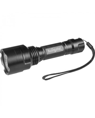 Фонарь Navigator 71 583 NPT-P03-18650 аллюм. проф. 1 CREE LEDx10Вт. Акк. 3.7В 2А в Муроме Источники света(Лампы) Pintop.ru