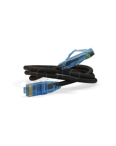 Патч-корд RJ45-RJ45, 4 пары, UTP, кат.6, LSZH (1м) Hyperline PC-LPM-UTP-RJ45-RJ45-C6-1M-LSZH-BK в Муроме Патчкорды (медные) Pintop.ru