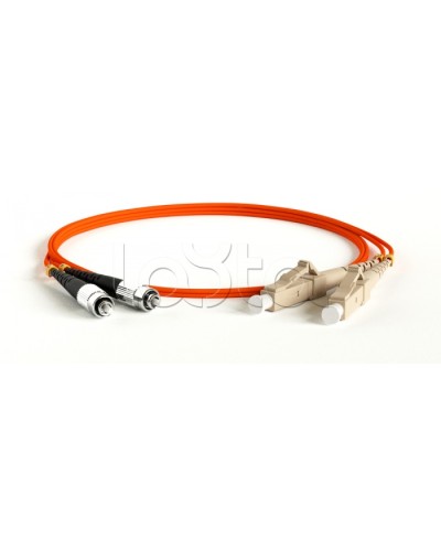 Патч-корд Hyperline FC-D2-50-FC/PR-LC/PR-H-1M-LSZH-OR в Муроме Патч-корды оптические Pintop.ru