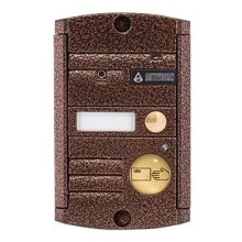 Видеопанель вызывная накладная цветная на 1 абонента с Proxy-считывателем Activision AVP-451 Proxy (PAL, антик)