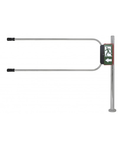 Smartec ST-GR014EC-CR - Калитка аварийного выхода с электромагнитом, хромированная, в комплекте стойка 1000 х D50 мм и створка 1400 х D25 мм. в Муроме Калитки Pintop.ru