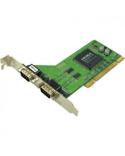 2-портовая плата RS-232 для шины Universal PCI Moxa CP-102U в Муроме Сетевые карты Pintop.ru