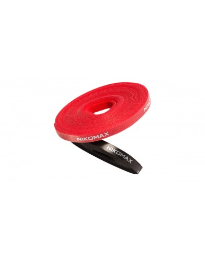 NIKOMAX (NMC-CTV05M-09-RL-BK) - Стяжка-липучка NIKOMAX нарезаемая, в рулоне 5м, ширина 9мм, черная в Муроме Стяжки-хомуты Pintop.ru