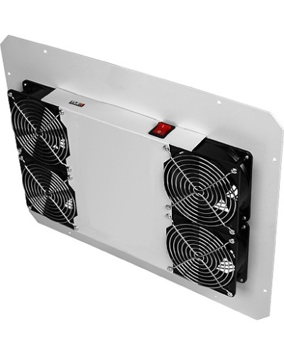 Панель вентиляционная с 4 вентиляторами TLK TLK-FAN4-BK в Муроме Вентиляторные модули Pintop.ru