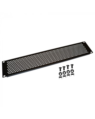 19 вентиляционная фальш-панель 2U, черная LANMASTER (LAN-DC-VNP-2U) в Муроме Вентиляторные модули Pintop.ru