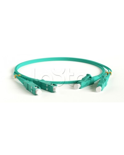 Патч-корд волоконно-оптический Hyperline FC-D2-503-SC/PR-SC/PR-H-2M-LSZH-AQ в Муроме Патч-корды оптические Pintop.ru