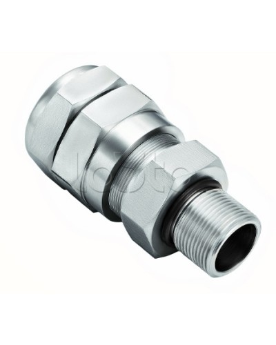 Кабельный ввод для бронированного кабеля с уплотнением внутренней оболочки кабеля резьбой G1/2, внешним диаметром кабеля D= 8-12мм и проходным диаметром кабеля d= 4-8 мм Спектрон КВБ-12/8-М-G1/2 в Муроме Аксессуары для кабель-канала Pintop.ru