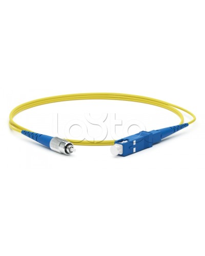 Патч-корд волоконно-оптический Hyperline FC-S2-9-FC/UR-SC/UR-H-3M-LSZH-YL в Муроме Патч-корды оптические Pintop.ru