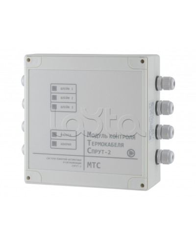Пороговый модуль контроля термокабеля Плазма-Т МТС-2 в Муроме Системы пожаротушения и огнезащиты Pintop.ru