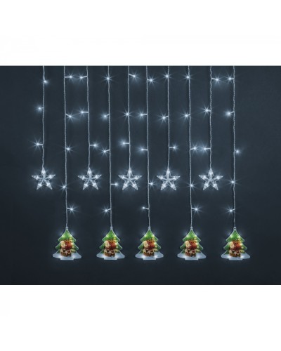 Гирлянда Navigator 95 027 NGF-D037-04 (бахрома звезды и елки WW 3*0.6м IP20) в Муроме Источники света(Лампы) Pintop.ru