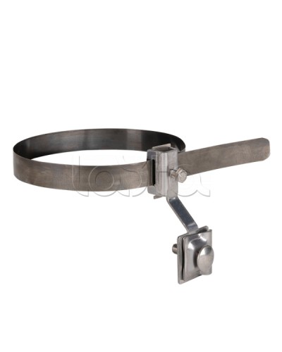 Держатель для труб универсальный D=(0-160) мм CZ, полоса нерж. сталь EKF PROxima (lp-d3001-cz) в Муроме Монтажные материалы Pintop.ru