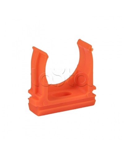 Крепеж-клипса d25 мм (10 шт) оранжевая EKF-Plast (derj-z-25o) в Муроме Держатели, клипсы, скобы Pintop.ru